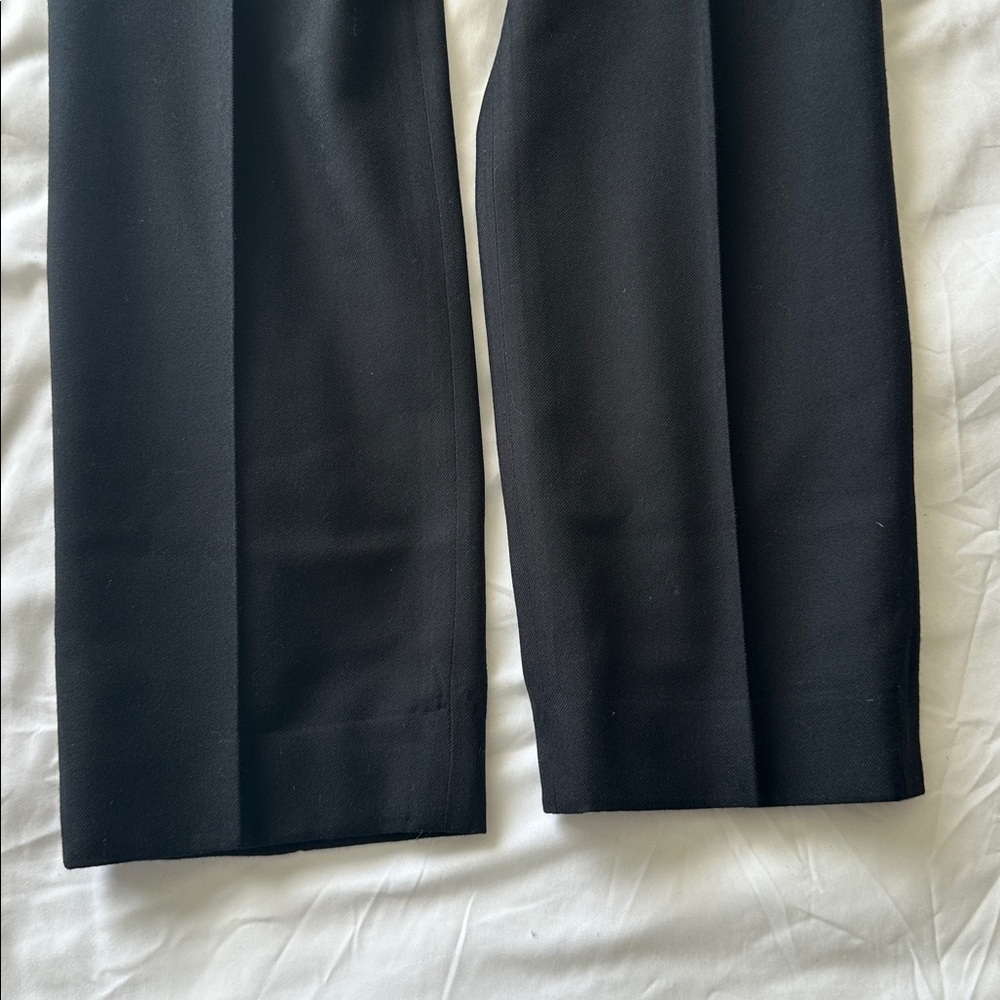 Men’s Black Dress Pants Wool Uniqlo - Picture 3 of 6